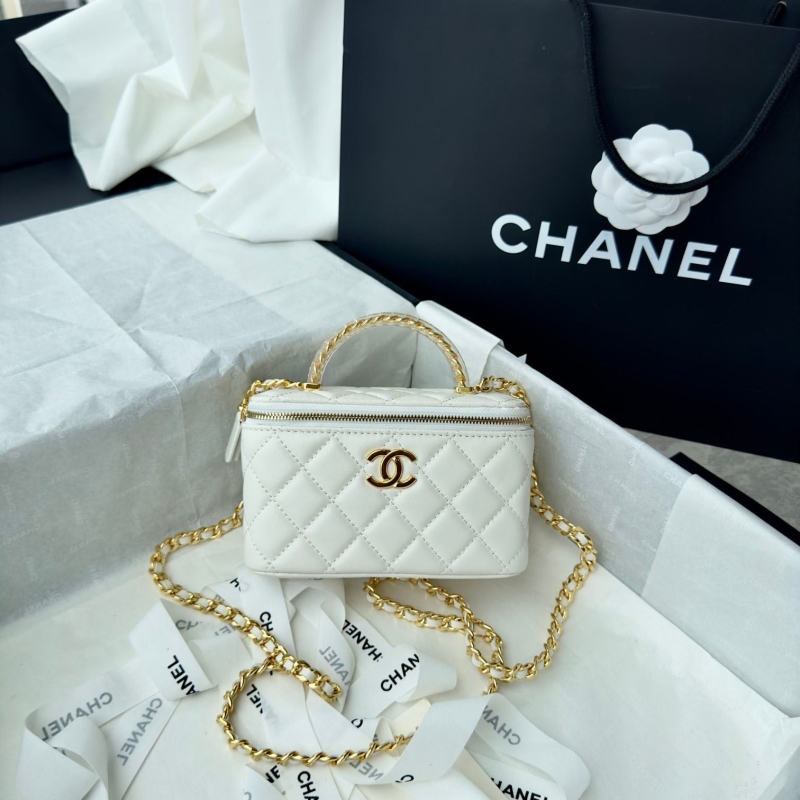 Ch*el cosmetic bags